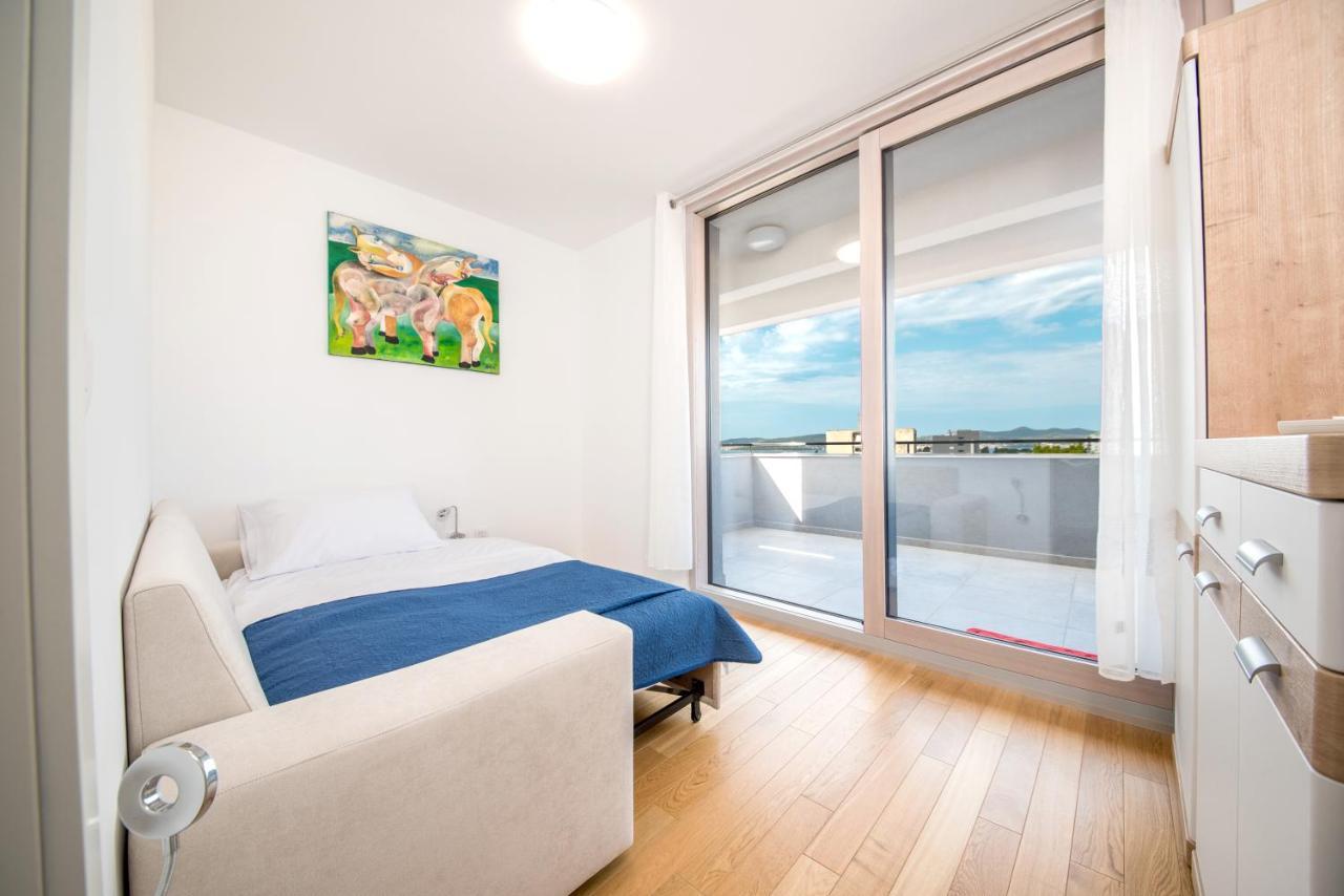 Premium Penthouse Orizzonte Lejlighed Zadar Eksteriør billede