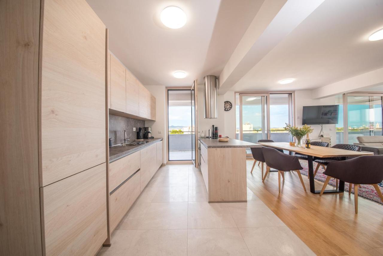 Premium Penthouse Orizzonte Lejlighed Zadar Eksteriør billede